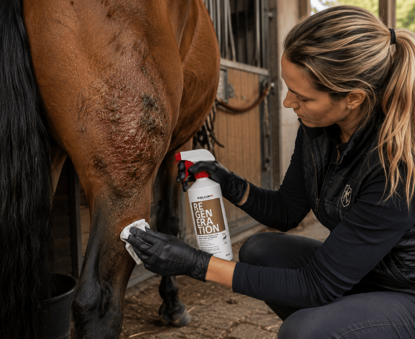 EQUUSIR BIONIC Regenerace při kožních problémech